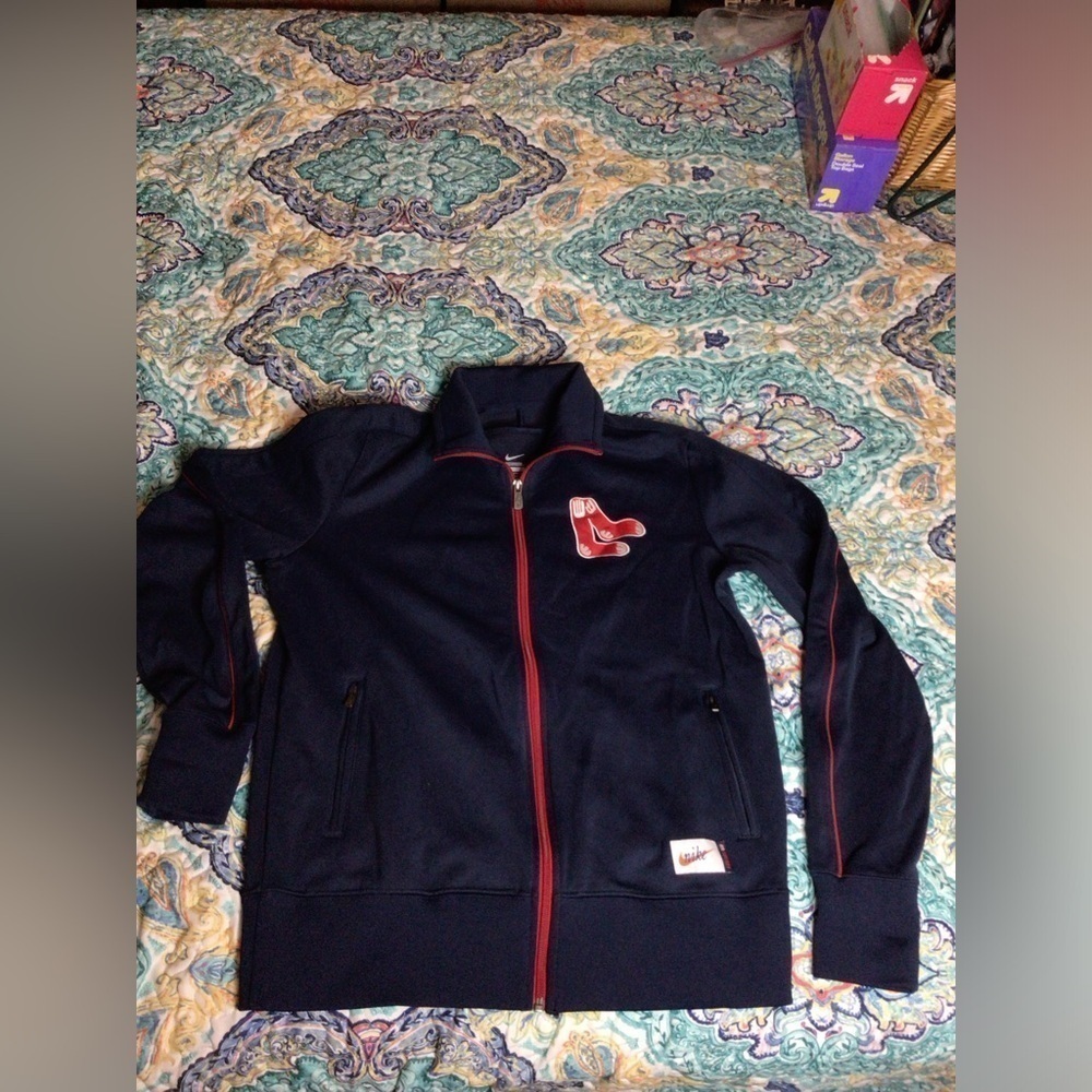 Boston Red Sox Nike Navy Blue Women's Jacket xL. (5aa) - Picture 3 of 10